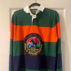 Polo Ralph Lauren striped shirt.